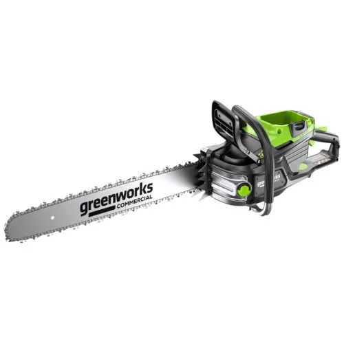 Пила цепная 51 см (5 кВт) аккумуляторная Greenworks 82V OCS800 2009707, бесщёточная, без АКБ и ЗУ